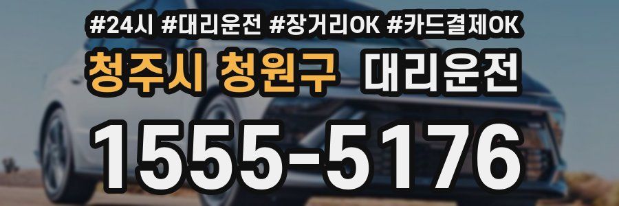 청주시 청원구 대리운전