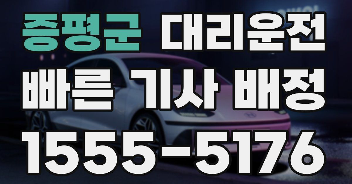 일일대리기사