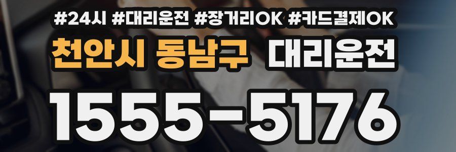 천안시 동남구 대리운전