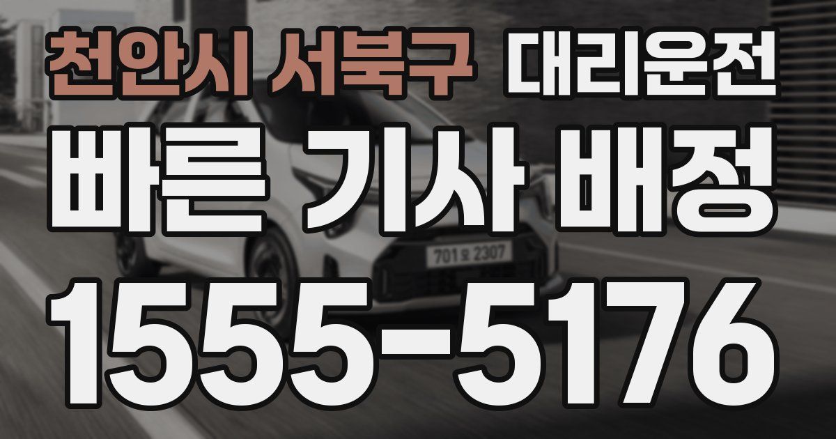 일일대리기사