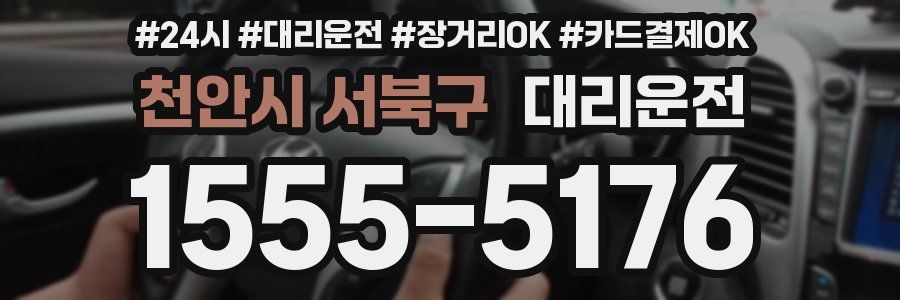 천안시 서북구 대리운전