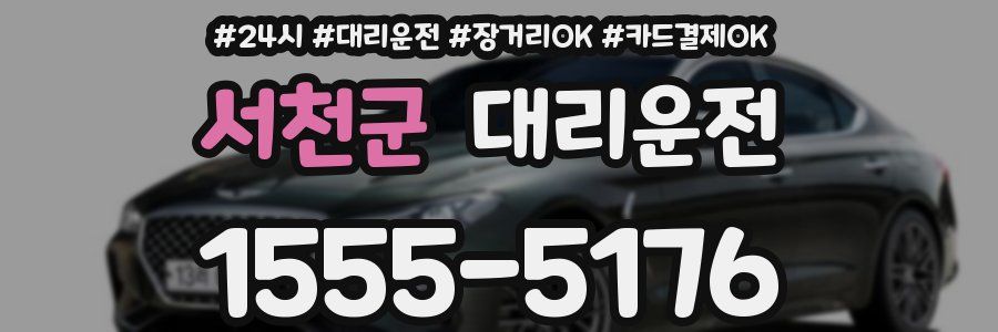 서천군 대리운전