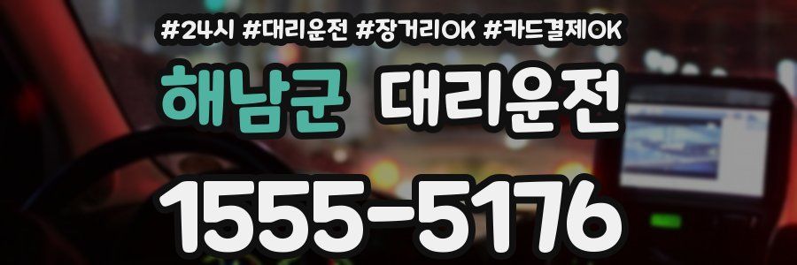 해남군 대리운전