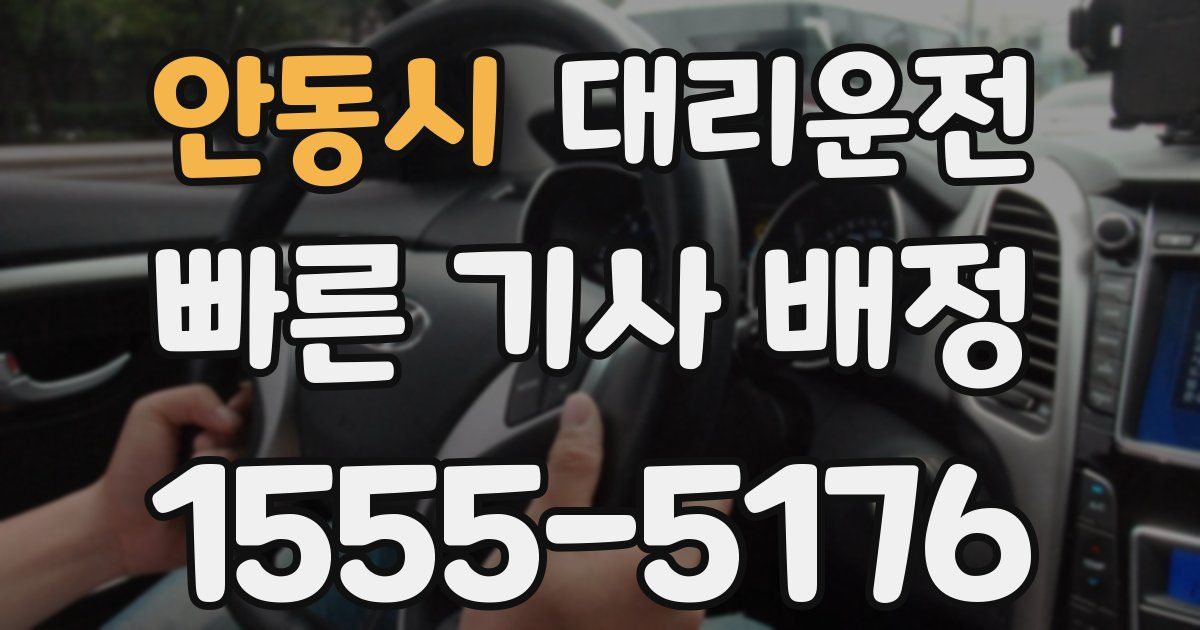 일일대리기사