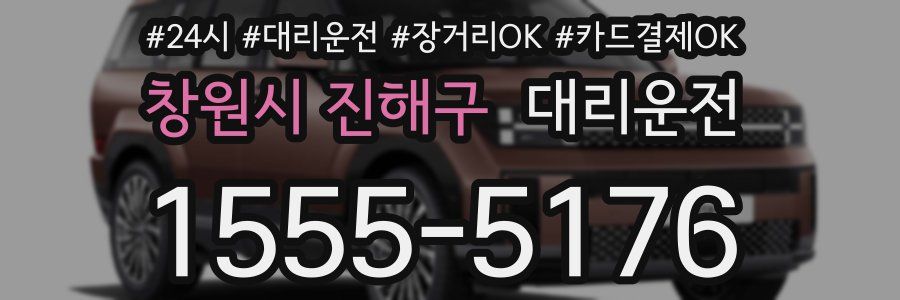 창원시 진해구 대리운전