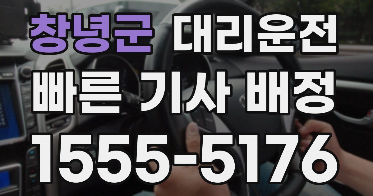 일일대리기사