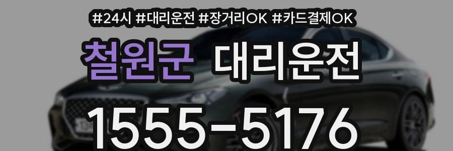 철원군 대리운전