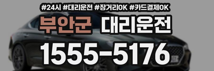부안군 대리운전