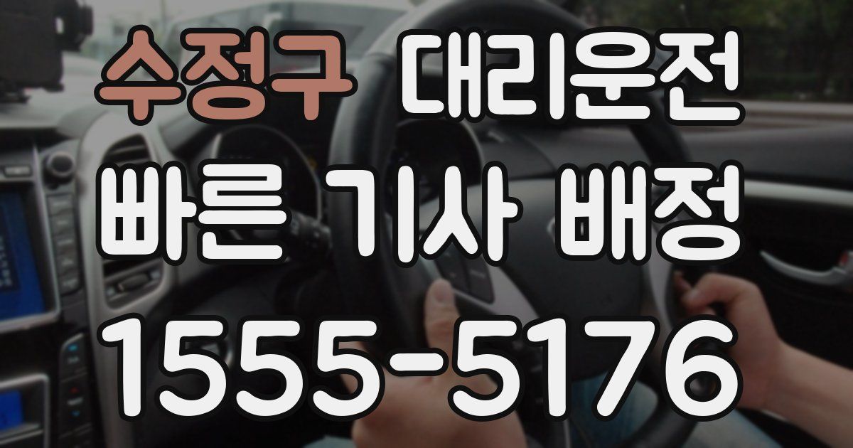 일일대리기사