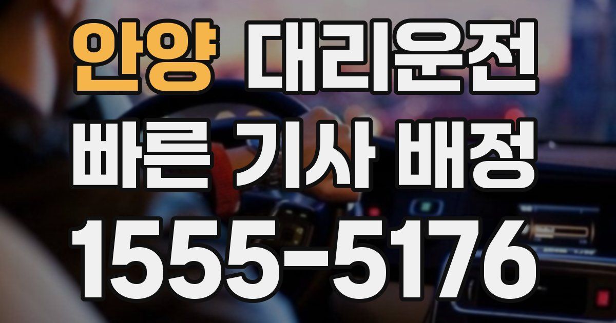 일일대리기사