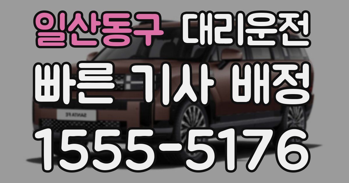 일일대리기사