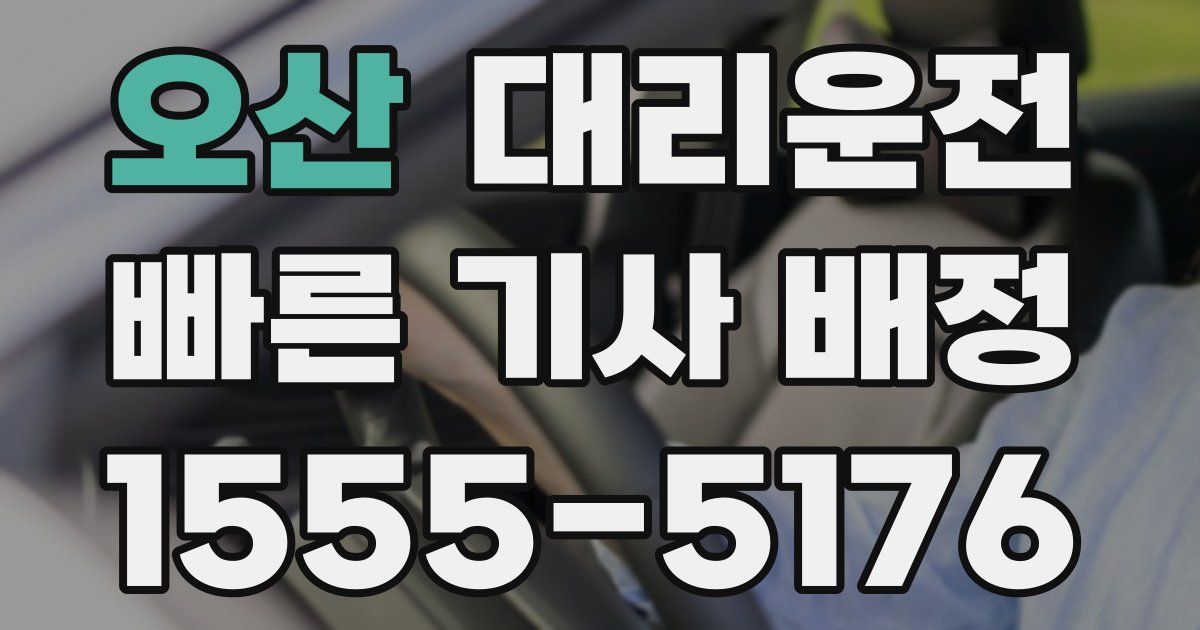 일일대리기사