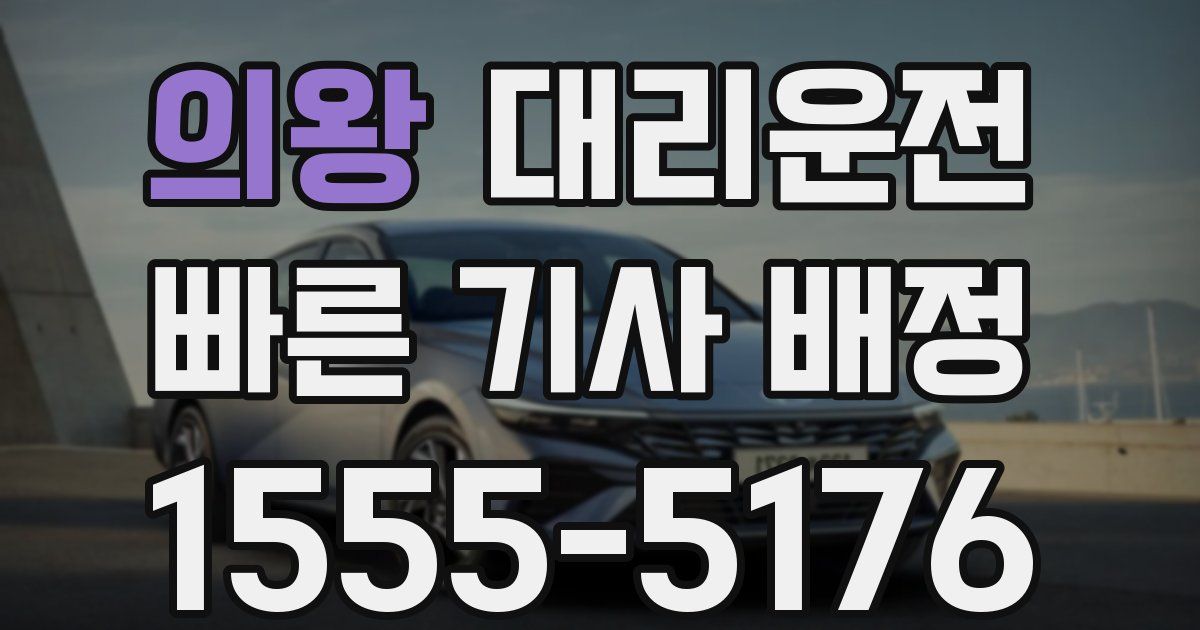 일일대리기사