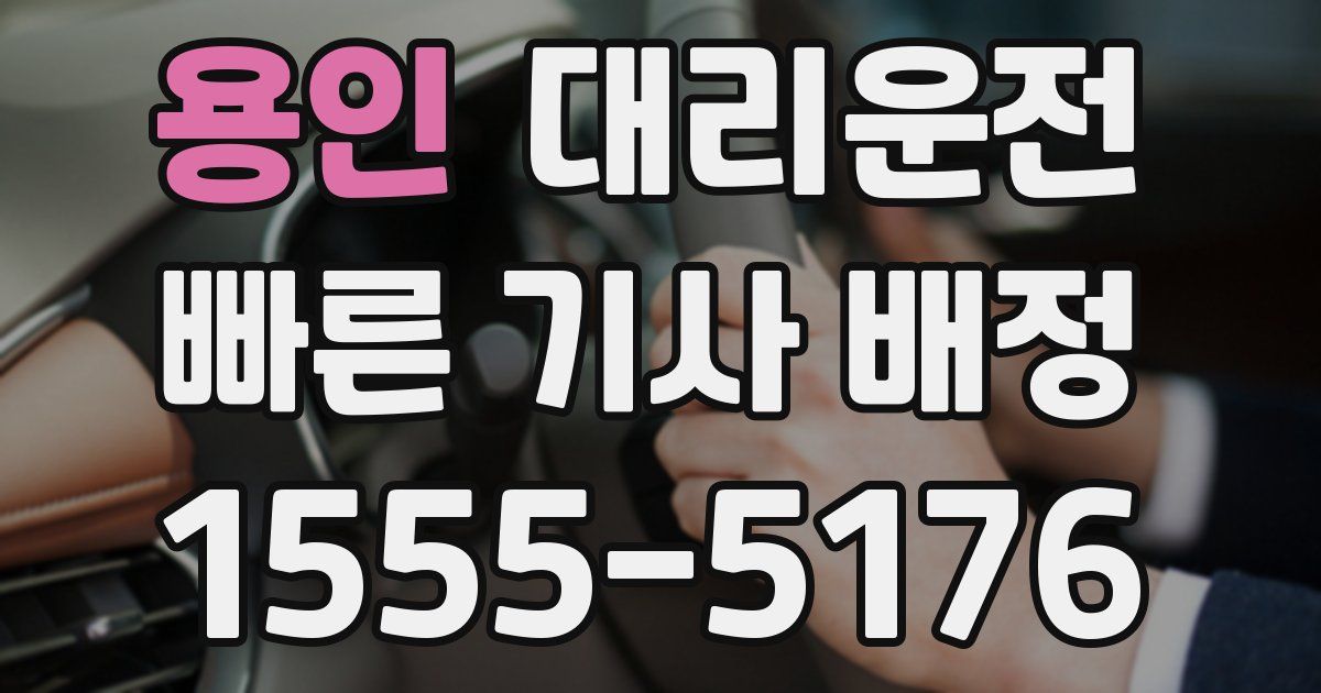 일일대리기사
