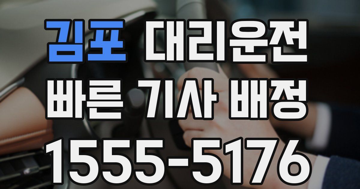 일일대리기사