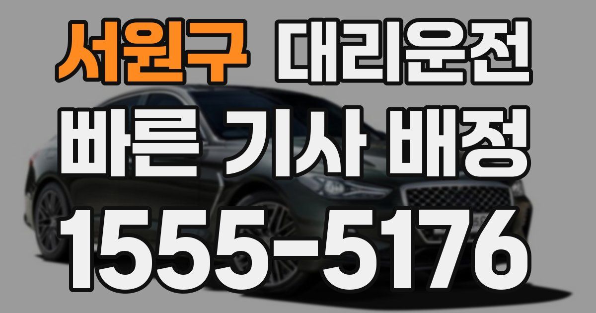 일일대리기사