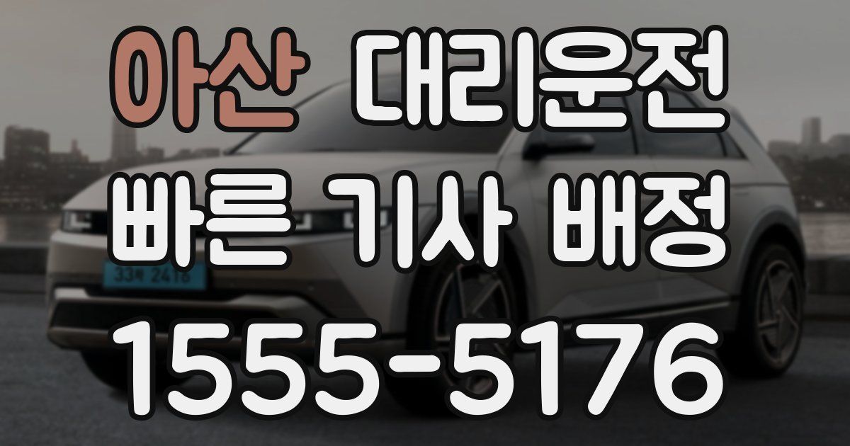 일일대리기사