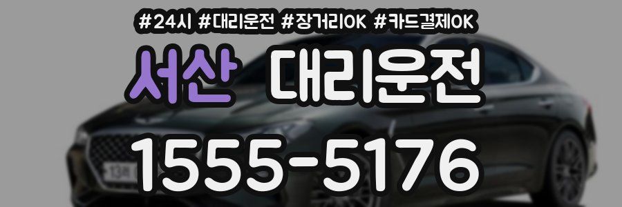 서산 대리운전