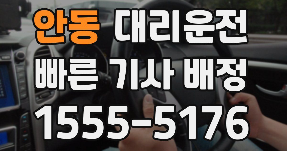 일일대리기사