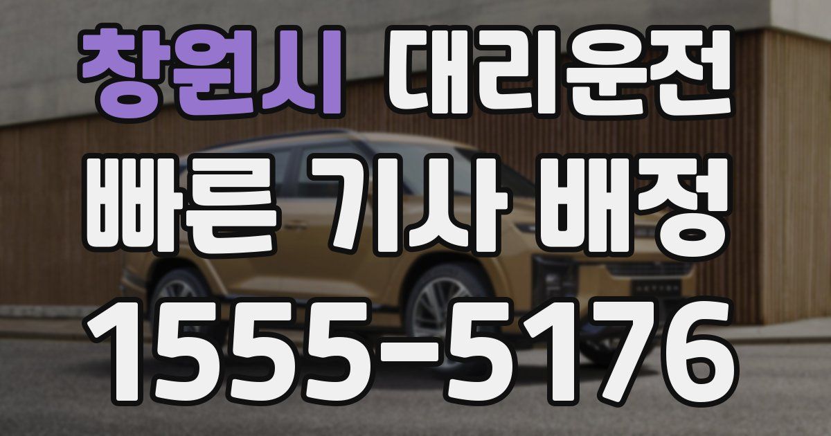 일일대리기사