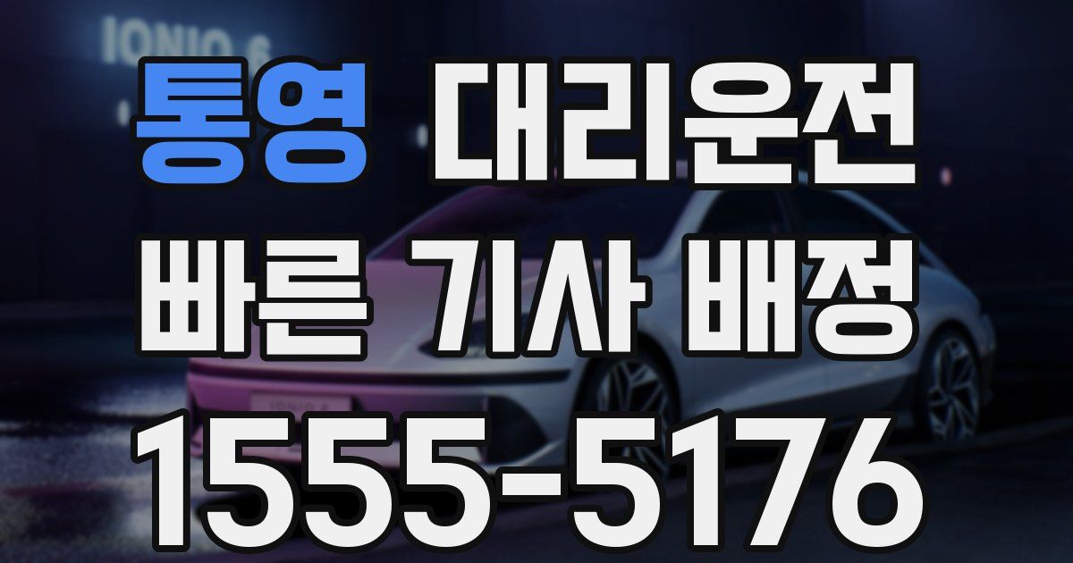 일일대리기사