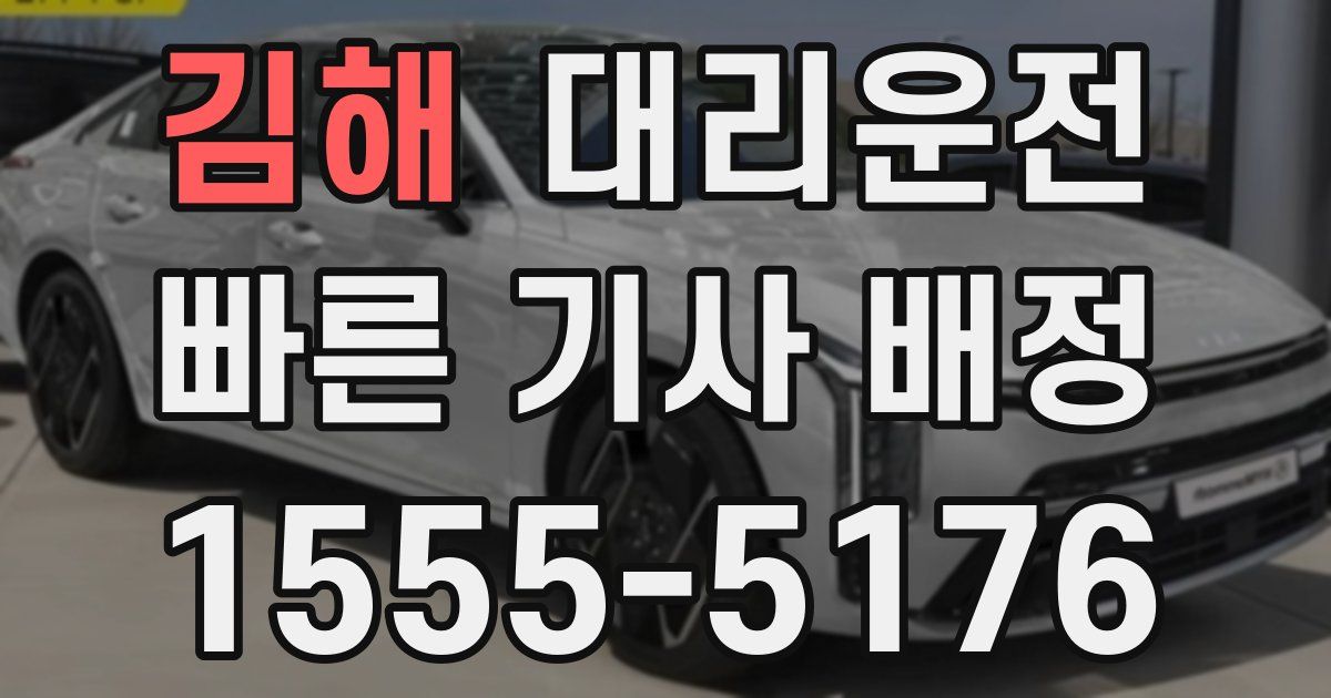 일일대리기사