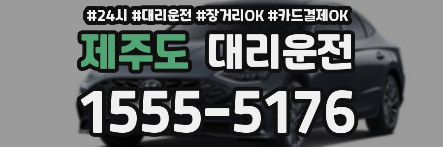 제주도 대리운전