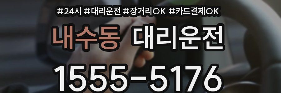 내수동 대리운전