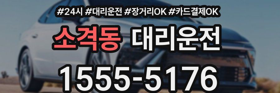 소격동 대리운전