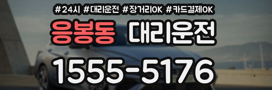 응봉동 대리운전