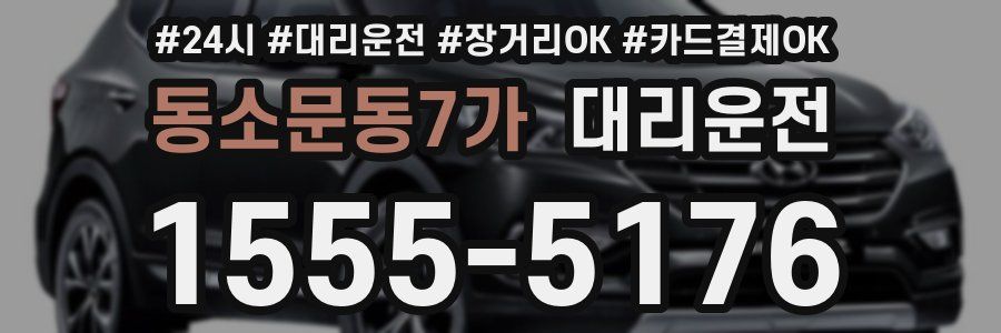 동소문동7가 대리운전