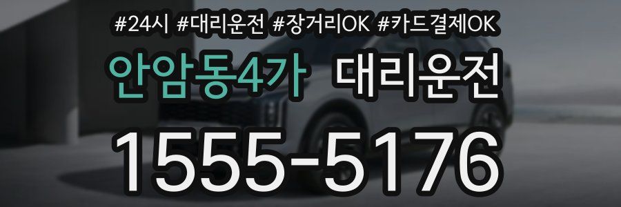 안암동4가 대리운전