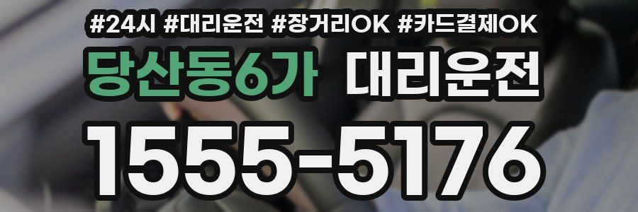 당산동6가 대리운전