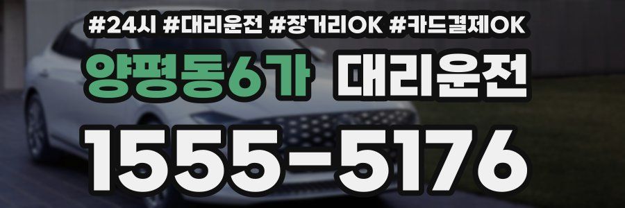 양평동6가 대리운전