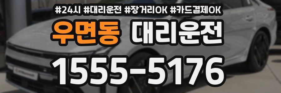 우면동 대리운전