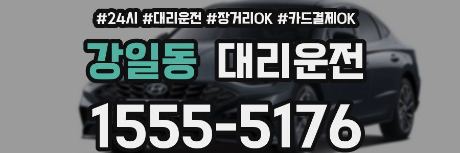 강일동 대리운전