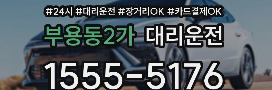 부용동2가 대리운전