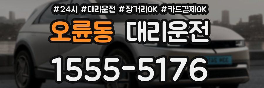 오륜동 대리운전
