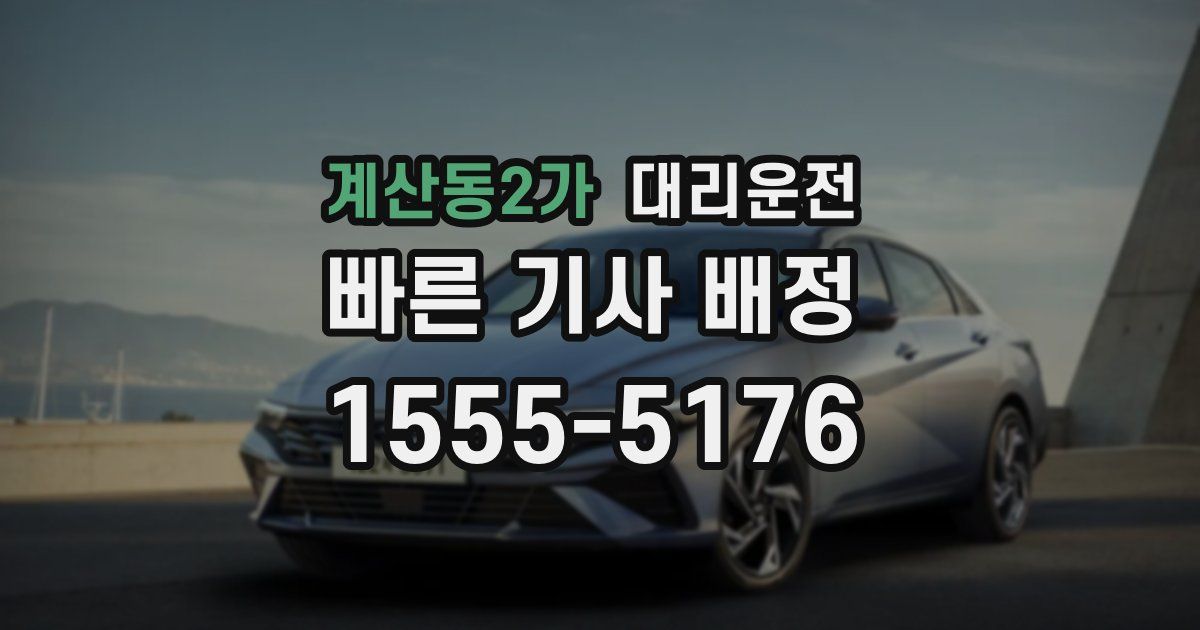 일일대리기사