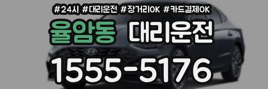 율암동 대리운전