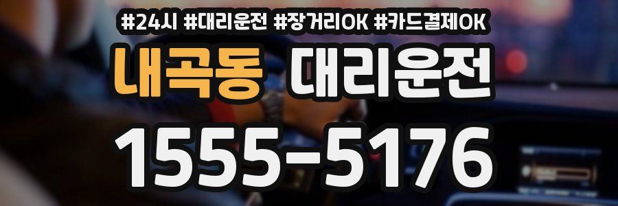 내곡동 대리운전