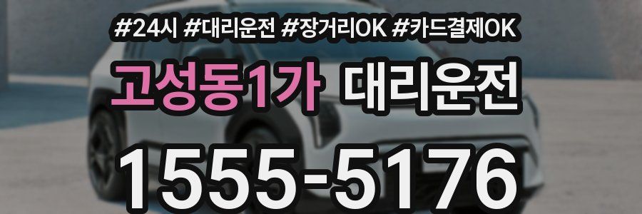 고성동1가 대리운전