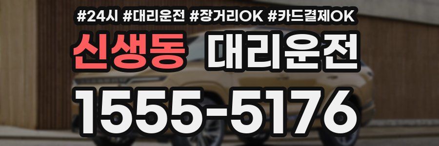 신생동 대리운전