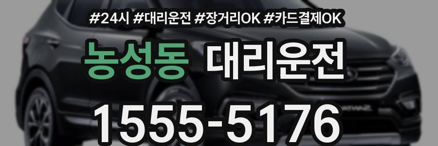농성동 대리운전