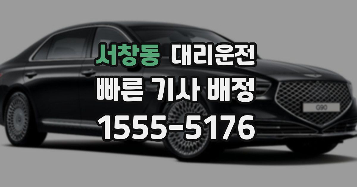 일일대리기사