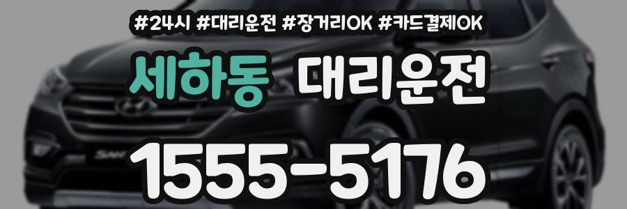 세하동 대리운전