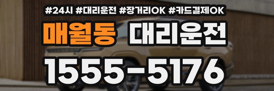매월동 대리운전