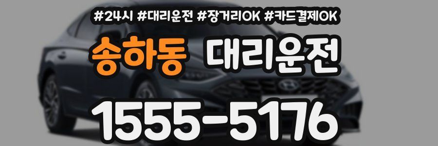 송하동 대리운전