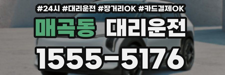 매곡동 대리운전