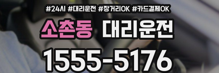 소촌동 대리운전